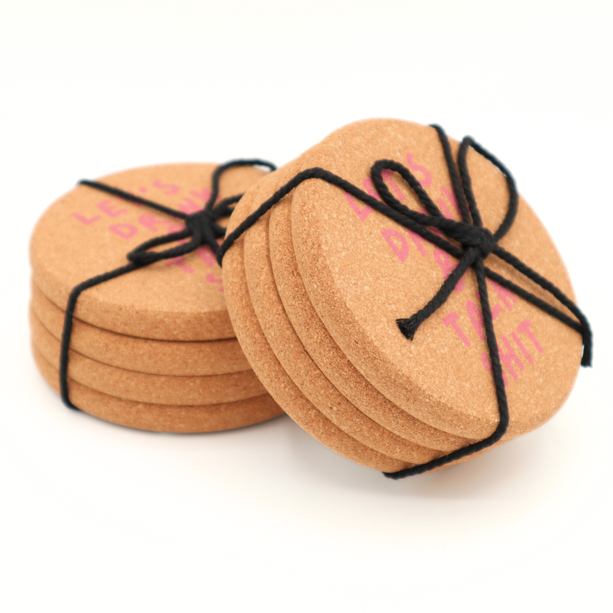 Properly Improper – Großhandel Untersetzer – Korkuntersetzer Lass uns trinken und quatschen1