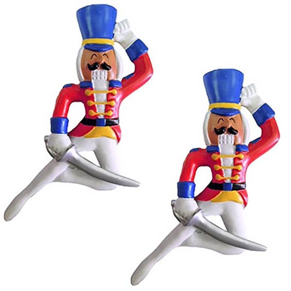 6067C Ornamento Quebra-Nozes (Conjunto de 2) por atacado de Dasha Designs