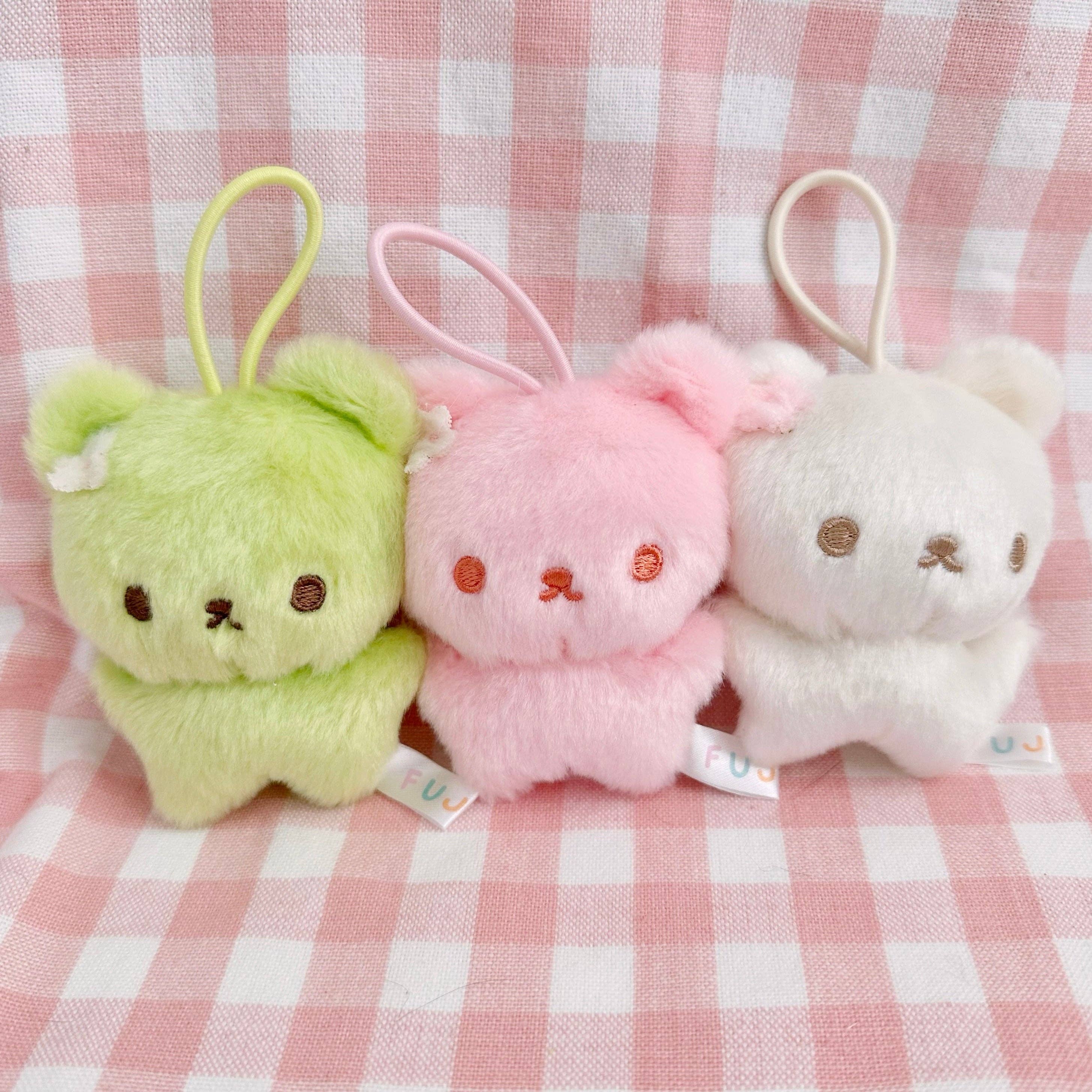 Fujibee – wholesale Keychain – Women's – Matcha Mochi Bear Plush Keychains3