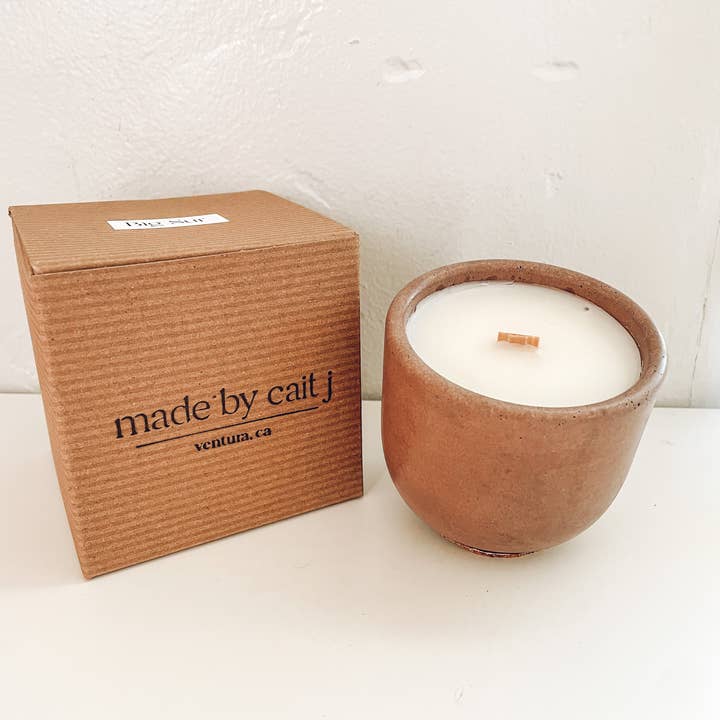 Made by Cait J - Wholesale Jar/Filled Candle - Big Sur Candle6