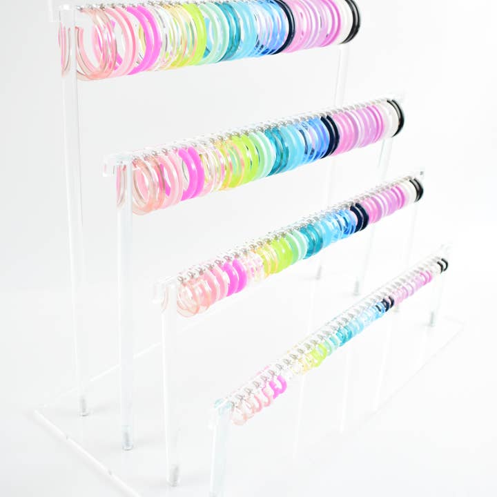 The Paper Dress – wholesale Hoop earrings – Colorful Lightweight Acrylic Hoop Earrings13