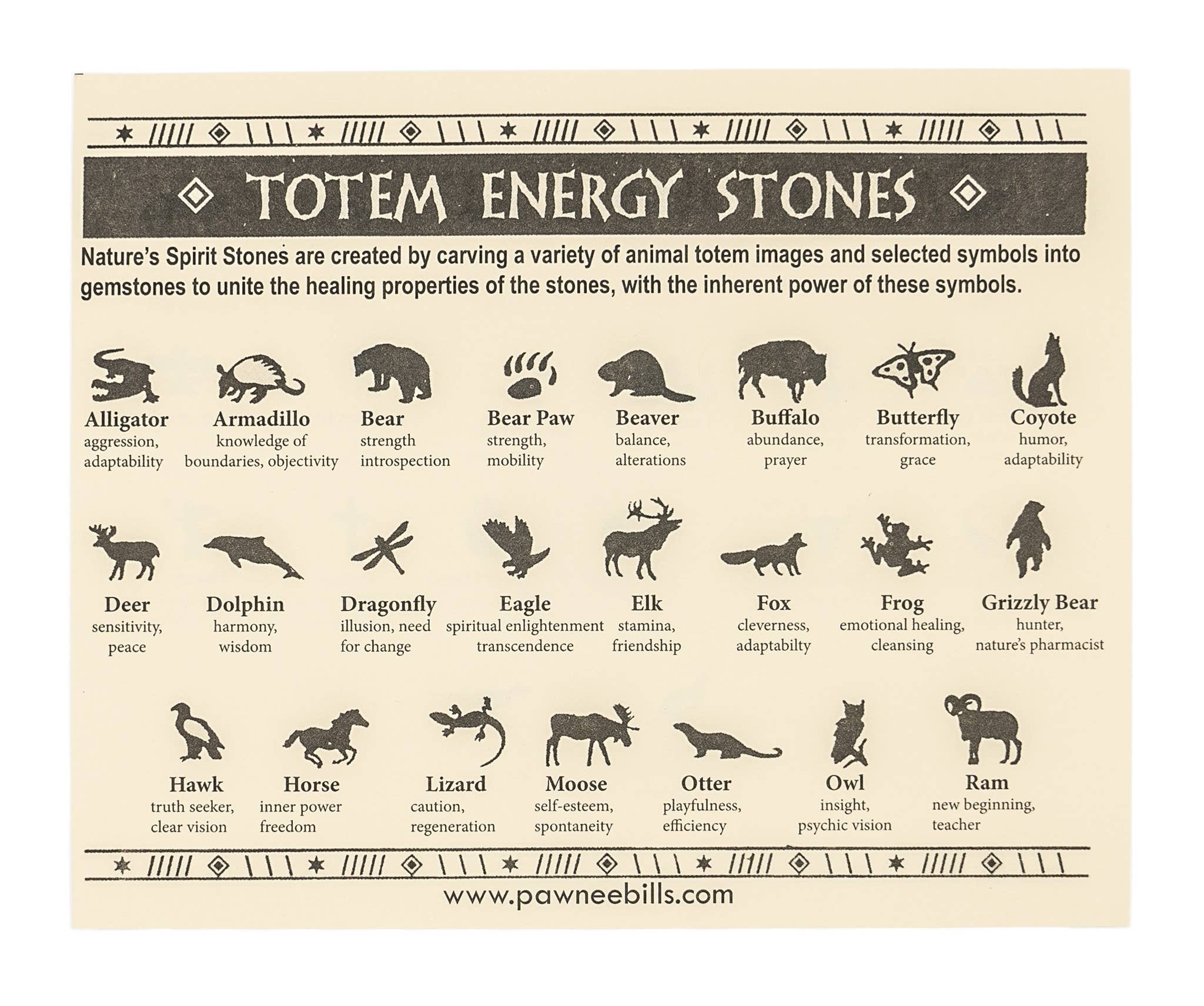 Pawnee Bill’s - Wholesale Spiritual Stone/Crystal - Totem Energy Stones1