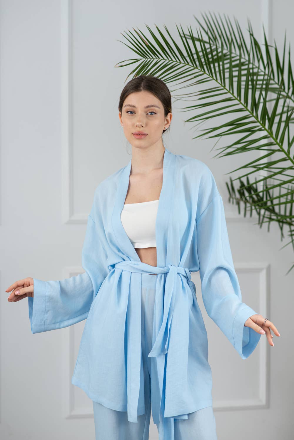 Azuri - Vente Déguisement – femme - Costume bleu clair0