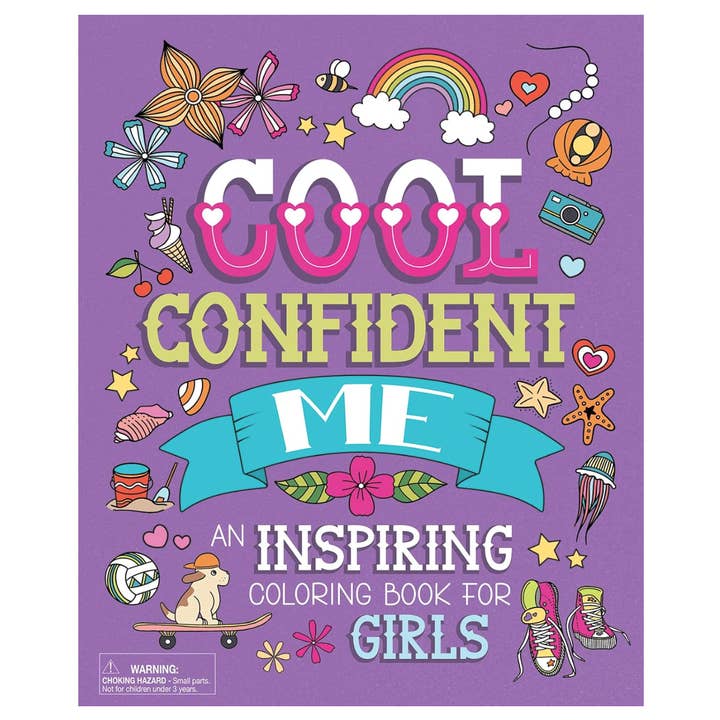 Cool Confident Me (An Inspiring Coloring Book for Girls) for wholesale by Cottage Door Press