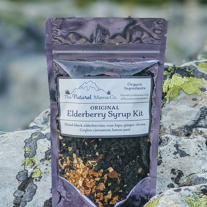 Elderberry Syrup Kit - Original for wholesale by The Natural Mama Co.