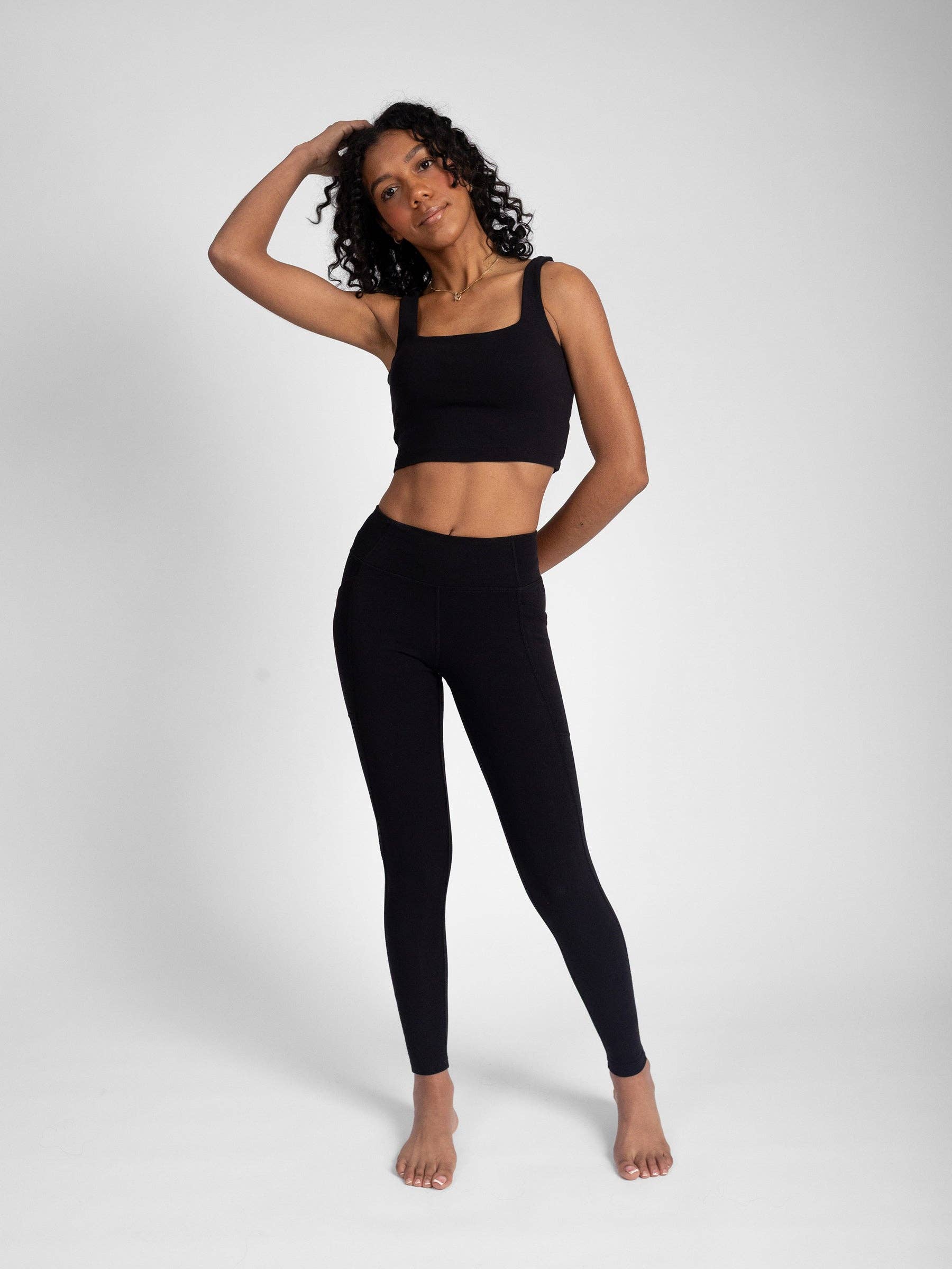 Happy Earth – wholesale Athletic/lounge leggings – Women's – PlantTec™ Organic Leggings | Eclipse3
