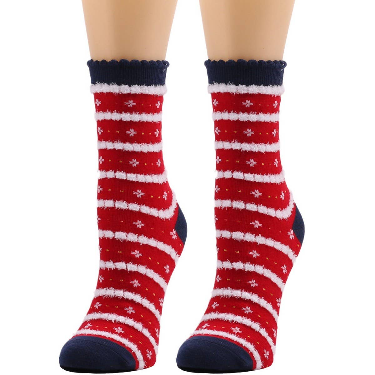 NINEXIS - Wholesale Socks - Women's - CWMS02687_CHRISTMAS WOMEN KNEE HIGH HOLIDAY SOCKS5