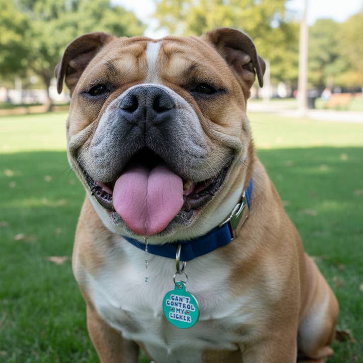 Bad Tags - Wholesale Pet identification tag – Dog - Dog Tag w/ Personalized QR Code - Can't Control my Licker8