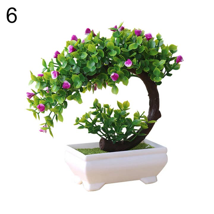 Fivmart - Wholesale Artificial Plant - Realistic Artificial Potted Bonsai Tree4