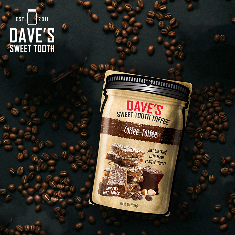 Dave's Sweet Tooth - Wholesale Toffee - Coffee Toffee Pouch3