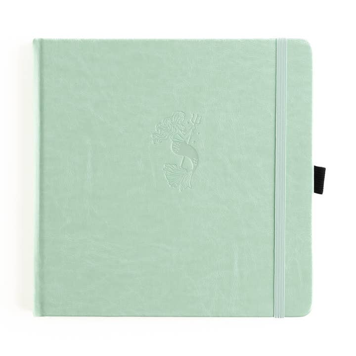 Vintage Mermaid Dot Grid Square for wholesale by Archer and Olive