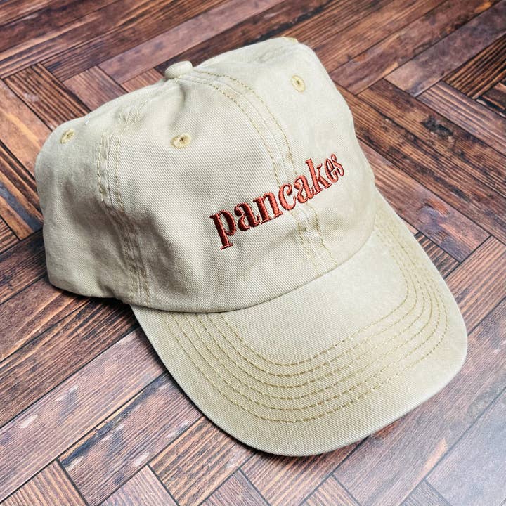 The Silver Spider - Wholesale Baseball Cap - Unisex - Pancakes Dad hat baseball cap breakfast diner food foodie