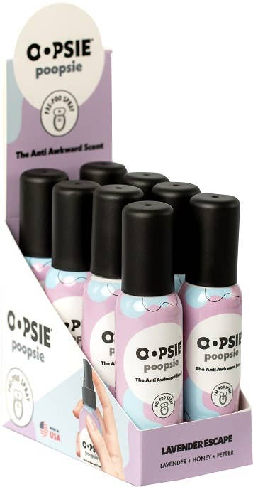 Mar Company Group – wholesale Toilet spray – OOPSIE POOPSIE - LAVENDER ESCAPE1