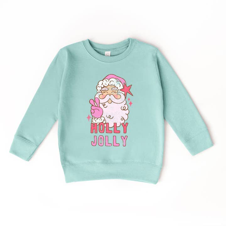 Benny & Ray Apparel - Vente Sweat-shirt – enfant - Chandail à capuchon Holly Jolly Santa Christmas pour enfant 4