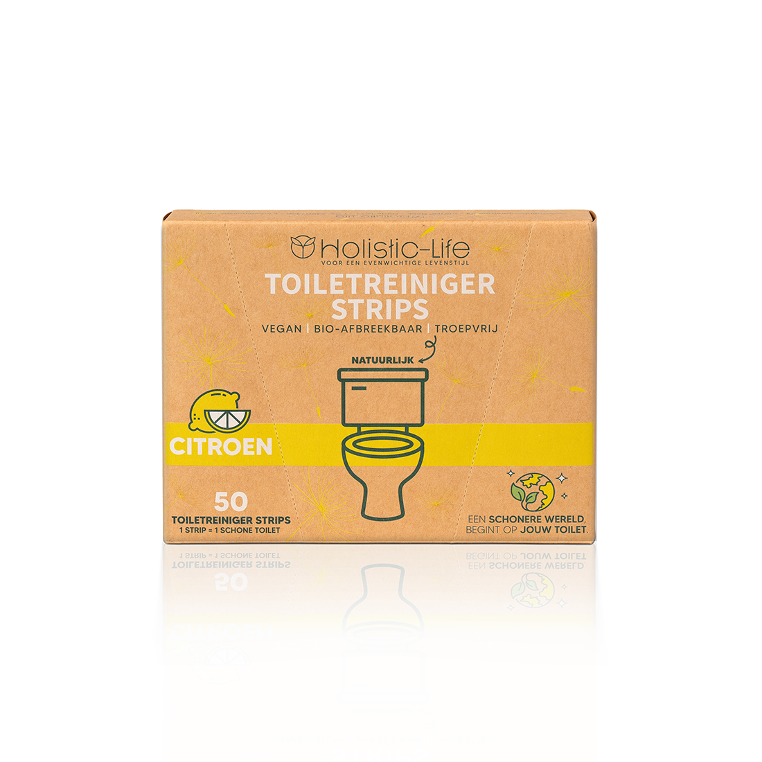 holistic-life - Wholesale Wc-papier - Milieuvriendelijke Toiletreiniger Strips - 50 Vellen0