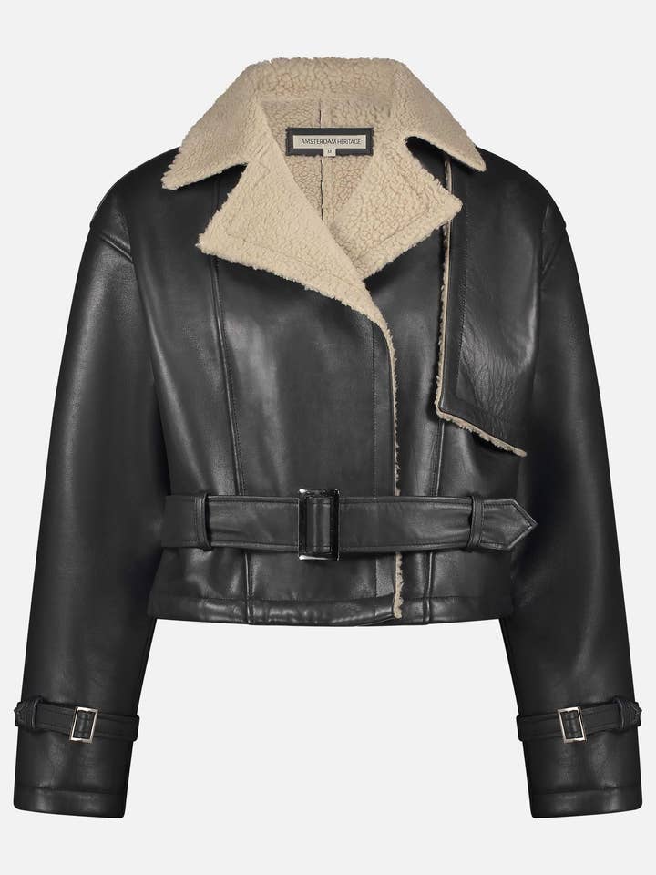 Alaska │ Leren bomberjas voor wholesale door Amsterdam Heritage Belts, Bags, Apparel & Jackets EU