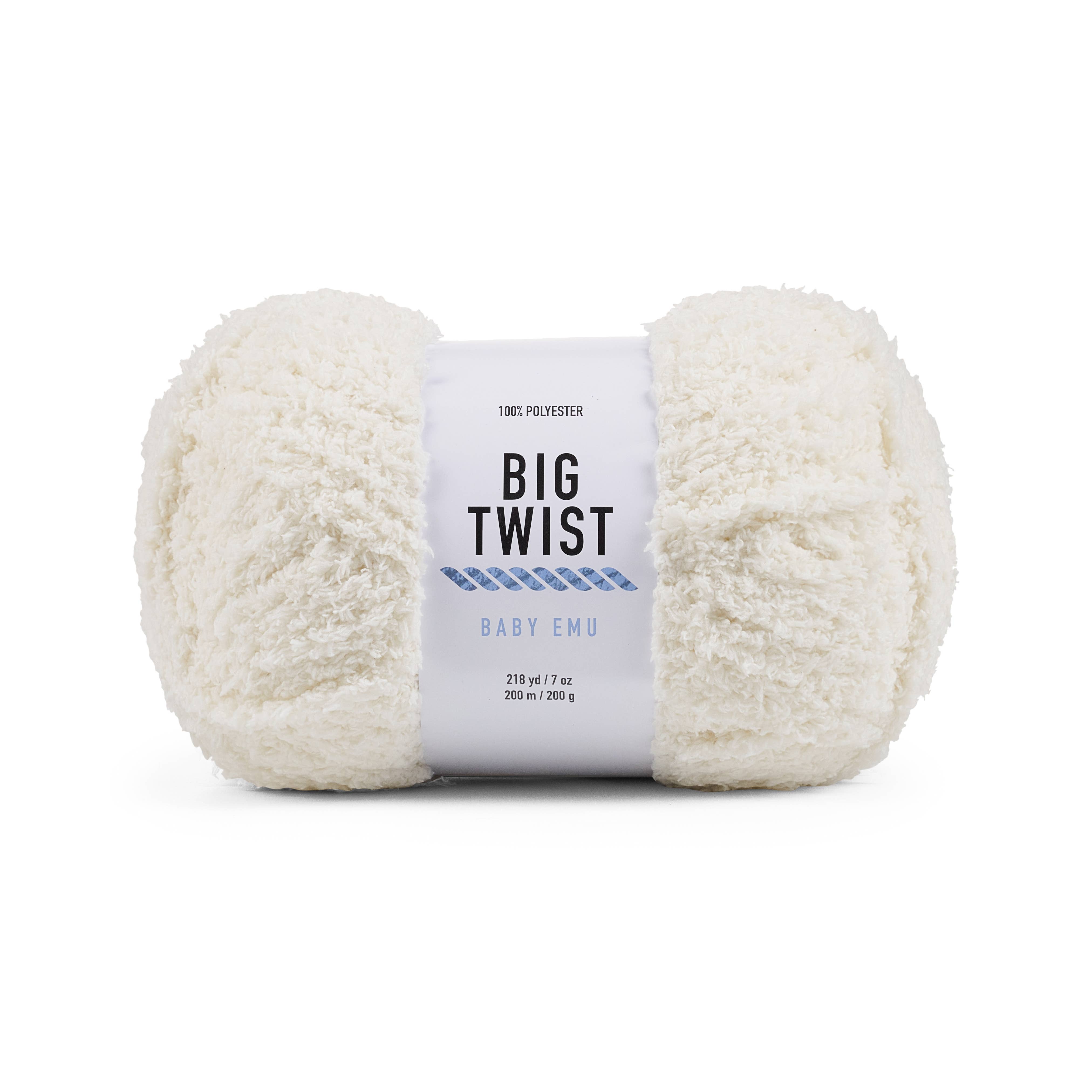 Crafted by Catherine - Wholesale Yarn - Big Twist Baby Emu Yarn | 7oz/200g | Bulky #5 | Pack of 418