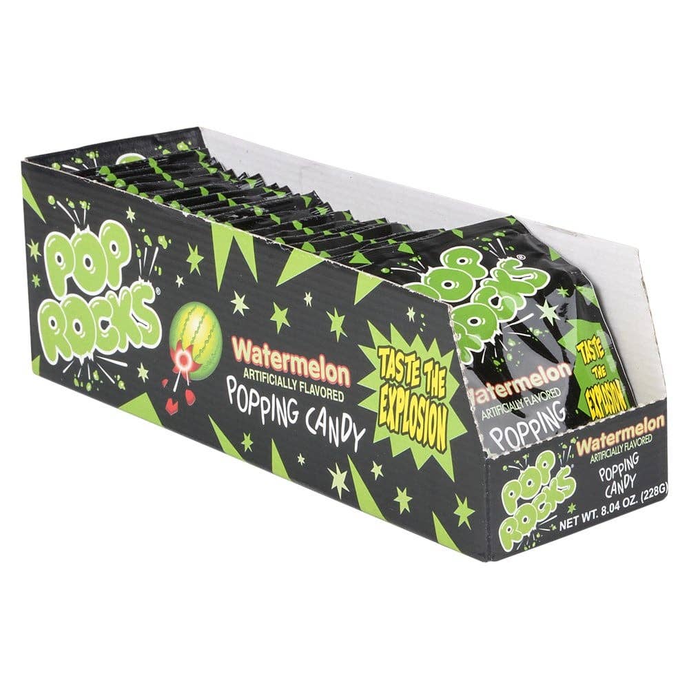 La Luna Bella - Toys - Wholesale Hard Candy - POP ROCKS WATERMELON 24PCS/DISPLAY - LLB Candy2