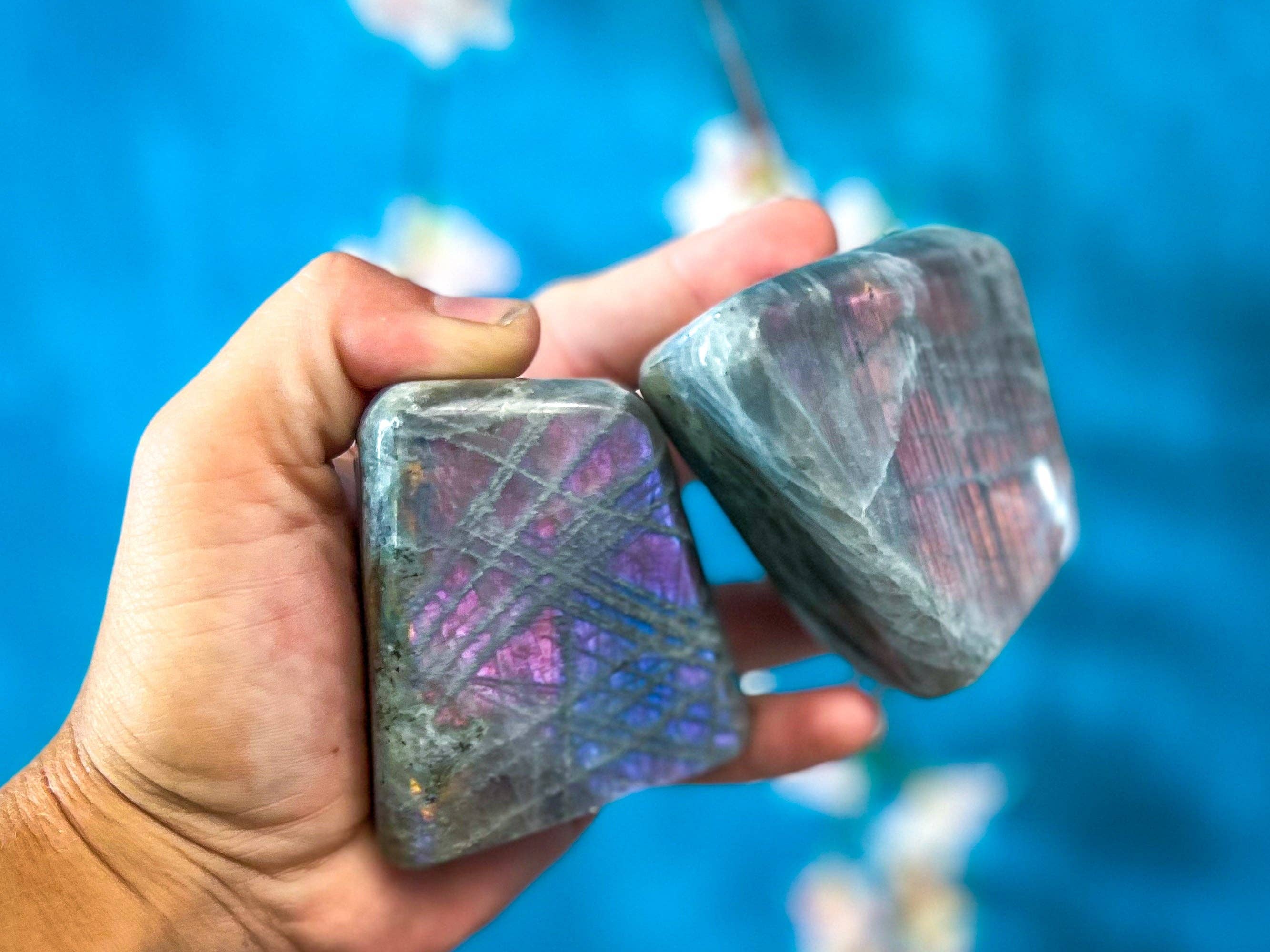Mandala Gems – wholesale Spiritual stone/crystal – Purple Labradorite Crystal Freeform, Rainbow Labradorite, White Labradorite9