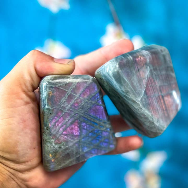 Mandala Gems – wholesale Spiritual stone/crystal – Purple Labradorite Crystal Freeform, Rainbow Labradorite, White Labradorite9