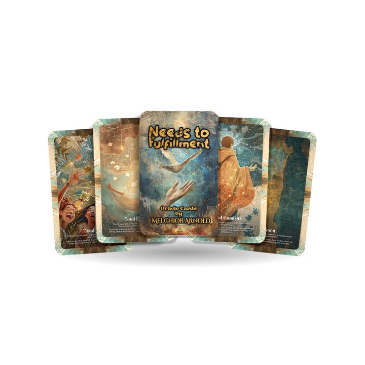 Needs to Fulfillment Oracle – Discover What Truly Matters – Clarity, Motivation & Inner Needs 22-Card Deck for wholesale by IBIZA TAROT