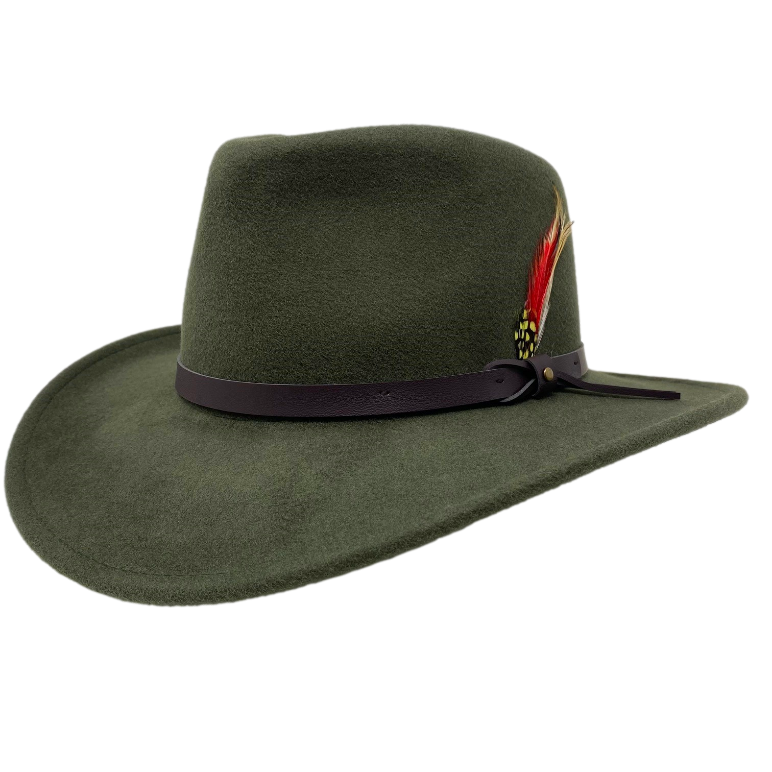 One Fresh Hat - Wholesale Fedora - Unisex - Outback Wool Crushable Hat3