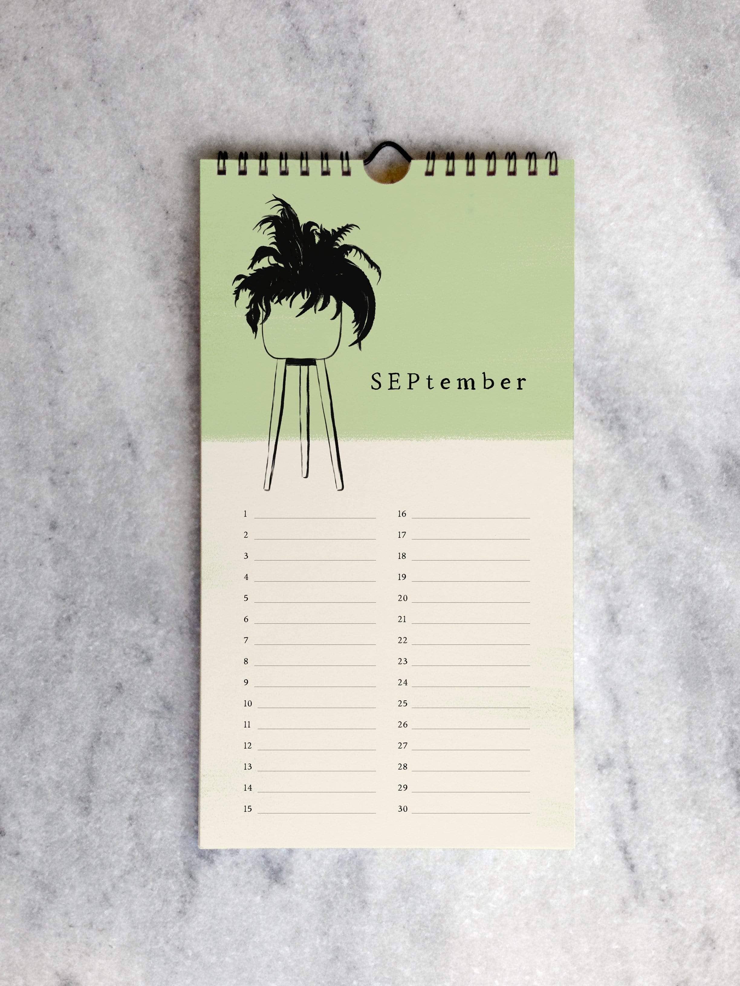 Favorite Story - Wholesale Calendar - Celebration Calendar, House Plants6