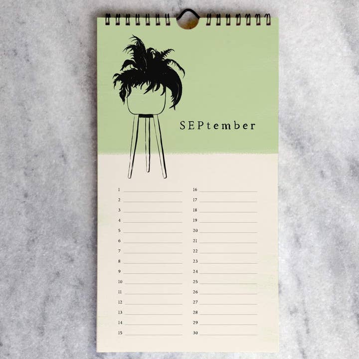 Favorite Story - Wholesale Calendar - Celebration Calendar, House Plants6