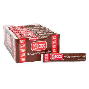 L&F Universal Goods – wholesale Chokladkaka – Necco Chokladwafers Rullar 24/2,02OZ0