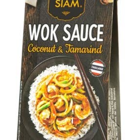 Asian Fine Food - Wholesale Sauce - Siam coconut & tamarind wok sauce 100g thai food