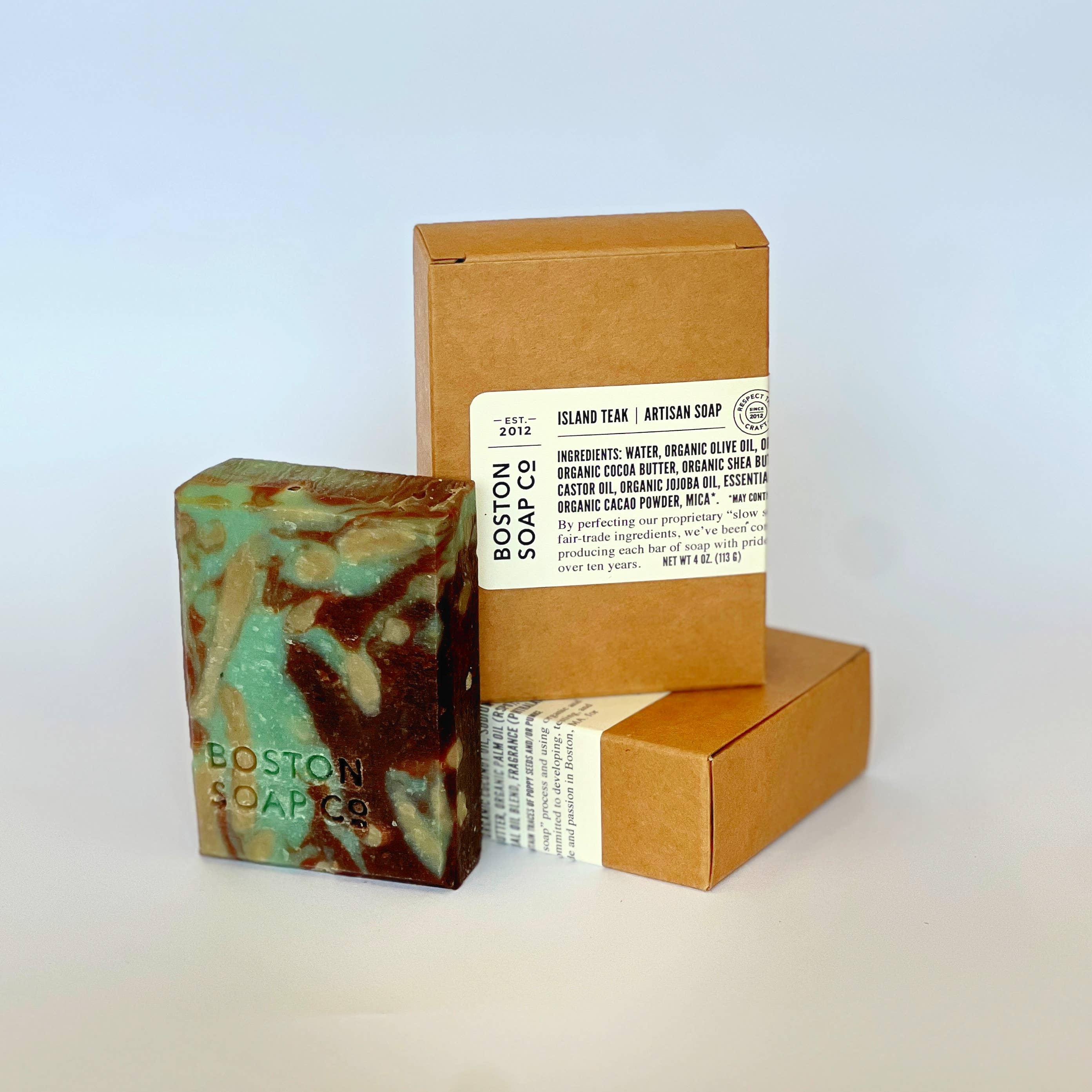 Boston Soap Co. - Wholesale Bar Soap - Island Teak1