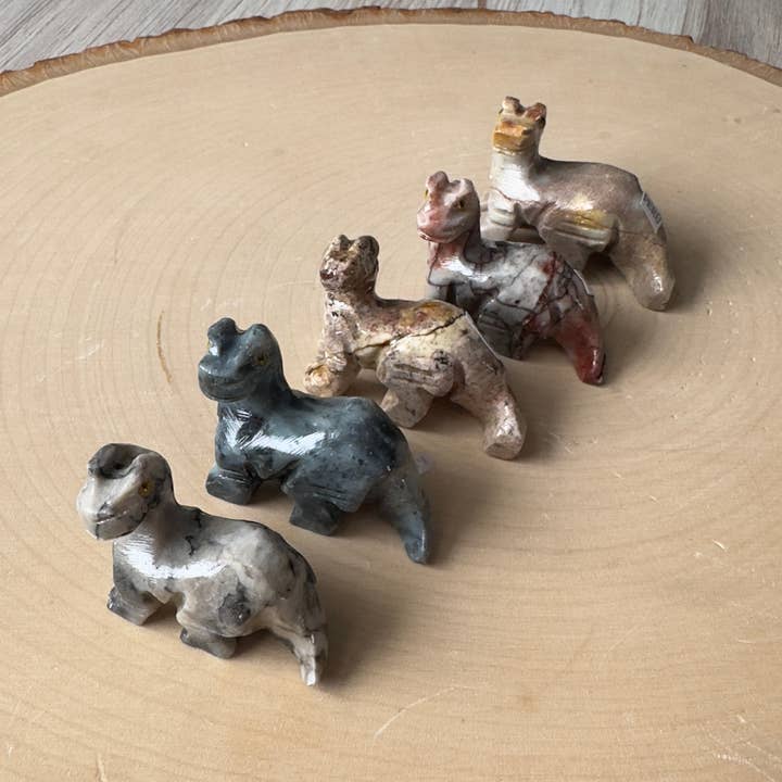 Pebble House - Wholesale Spiritual Stone/Crystal - Soapstone Animal Carving 30+ Varieties - Crystals & Stones