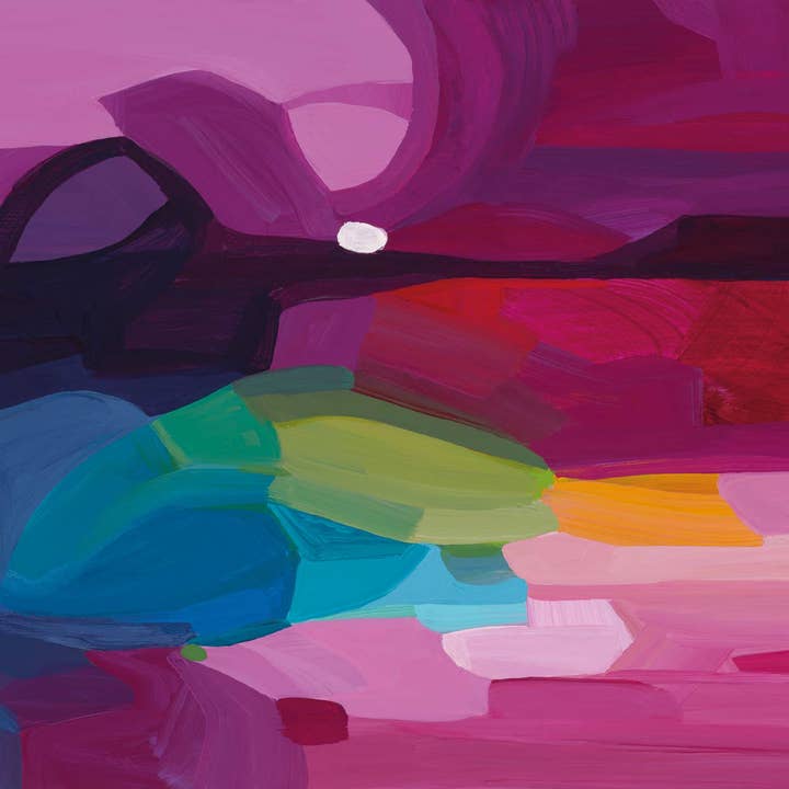 Susannah Bleasby Art - Wholesale Flat Wrap - Abstract Art Gift Wrap | Abstract gift wrap sheets 5