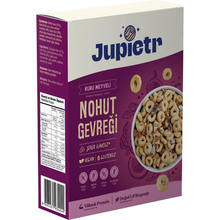 Biggbrands GmbH – wholesale Breakfast cereal – Jupietr Chickpea Cereal With Dried Fruits 300 G