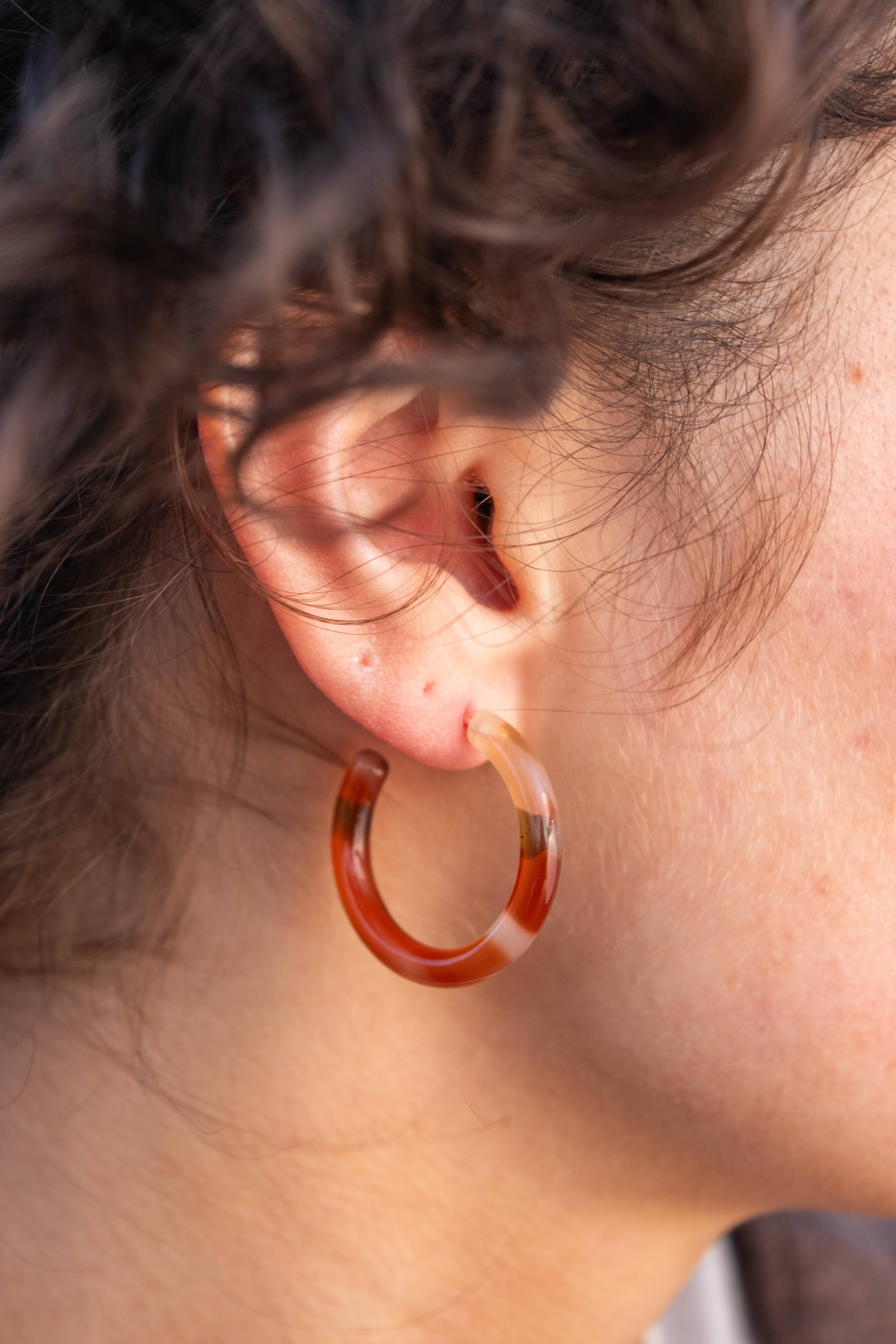 Fenna&Fei - Wholesale Hoop Earrings - Ultra Mini Hoop Collection | Small Italian Acetate Hoops 26