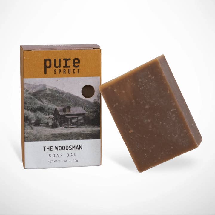 O Lenhador | Sabonete Artesanal Feito à Mão - Terroso e Revigorante por atacado de Pure Spruce