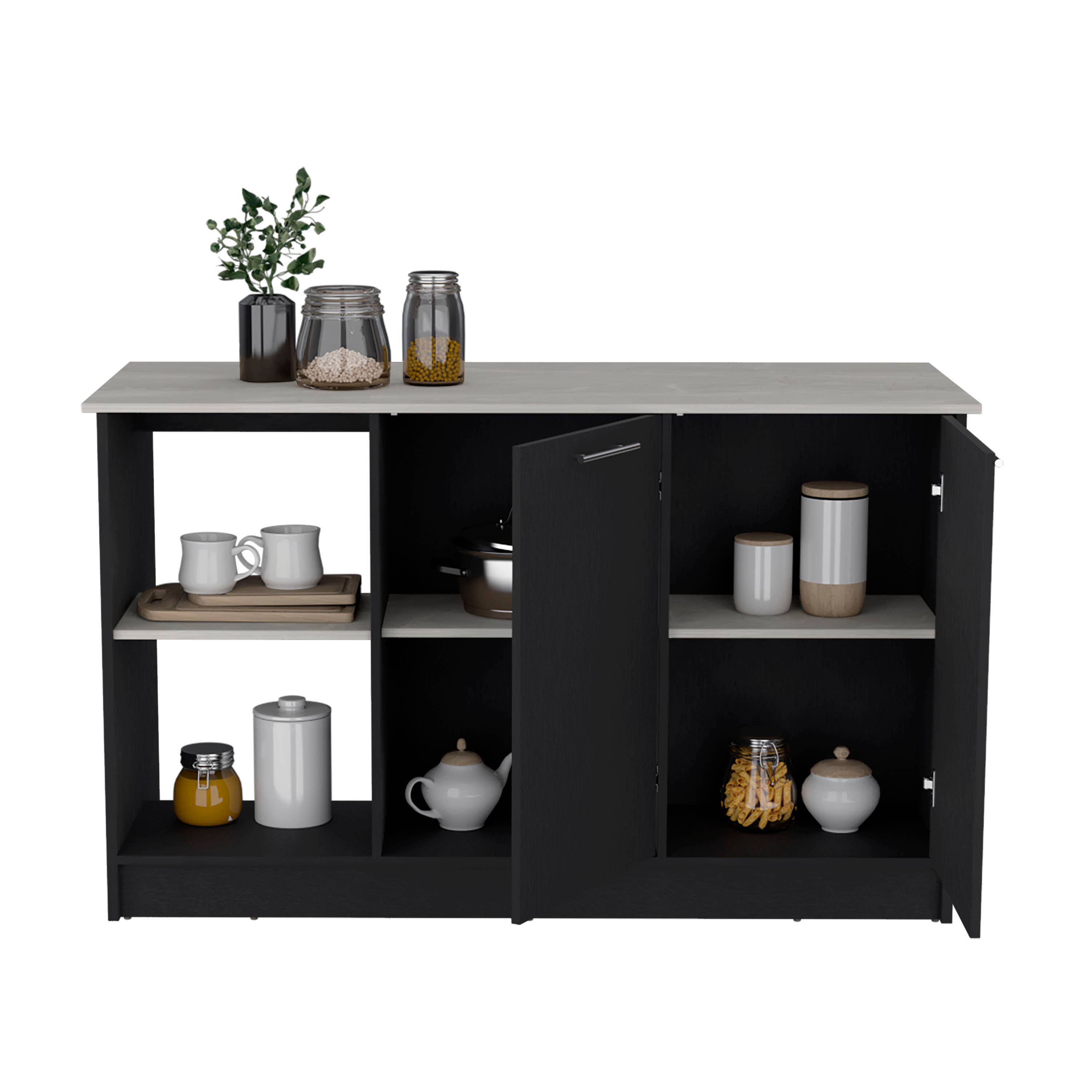 TUHOME FURNITURE - Vendita all'ingrosso Contenitori/Organizer da cucina - Isola da cucina Juniper26