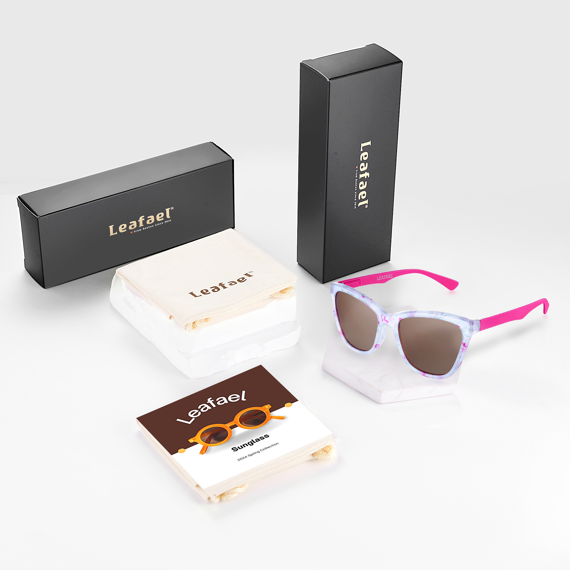 Leafael LLC - Wholesale Sunglasses - Women's - Sunglasses Womens Trendy Retro Floral Design | Polarized Lens UV400 Protection | Classic Cat Eye Frame | Casual & Active Wear5