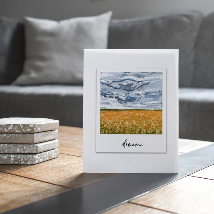 Polaroid Dream Card för wholesale av The Cranberry Finch