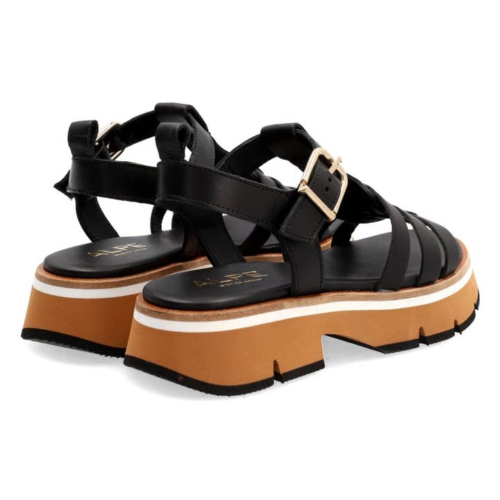 Alpe mujer sandalias Zanzibar negro 54890805 for wholesale on Faire3