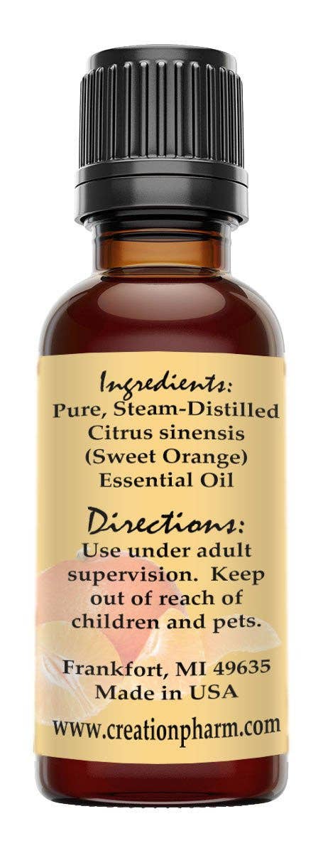 Creation Farm Inc - Wholesale Essential oil - Sweet Orange Essential Oil 30 Milliliters 100 Percent Pure Premium Aromatherapy Grade1