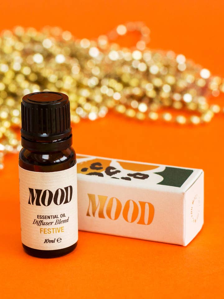 Festive Christmas Essential Oil Blend for wholesale by Mood Oils