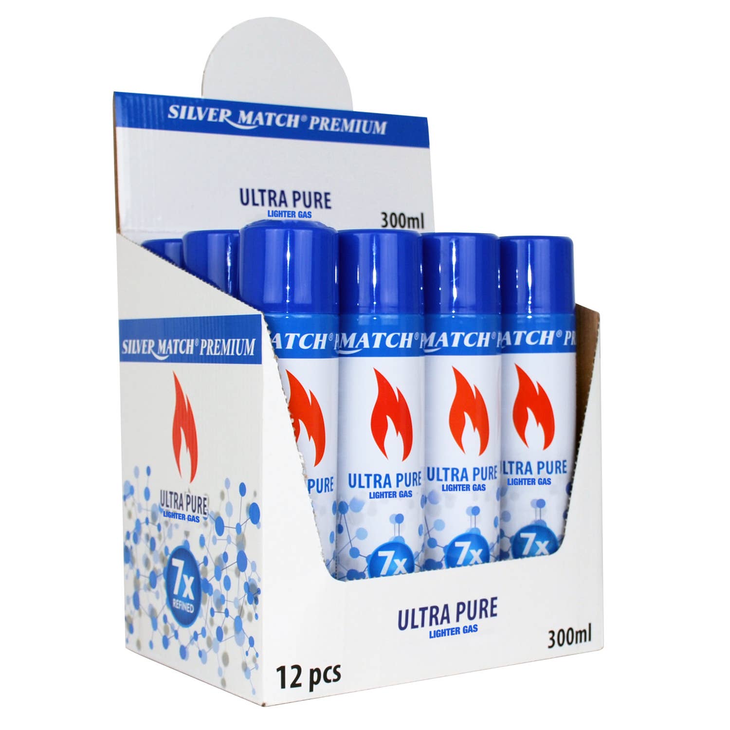 Champ by Polyflame – Isqueiro por atacado – SILVER MATCH Botijão de Gás Premium Ultra Puro1