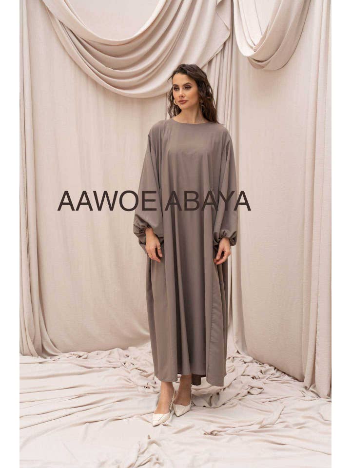 Aawoe Abaya - Wholesale Dress - Women's - Elegant Abaya Dress - 2466-ROB17