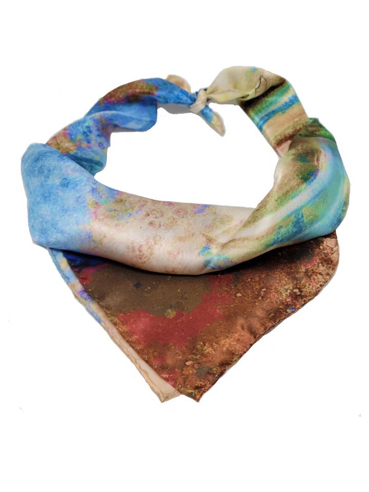 Foulard Tropical Perrots pour la vente par Mila+Mate