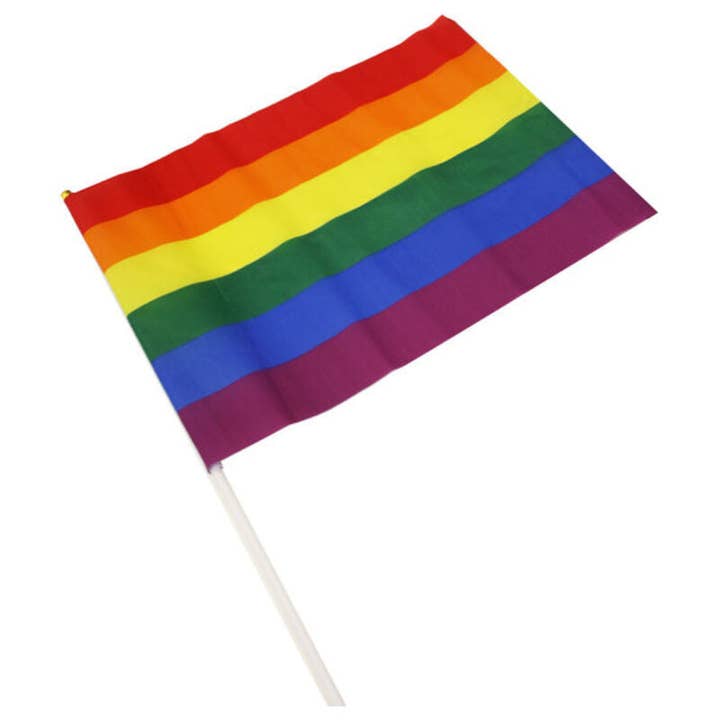 PRIDE - BANDERÍN GRANDE BANDERA LGBT para venta al por mayor de Lingerie Harness Boutique di DeGioannis Samuele