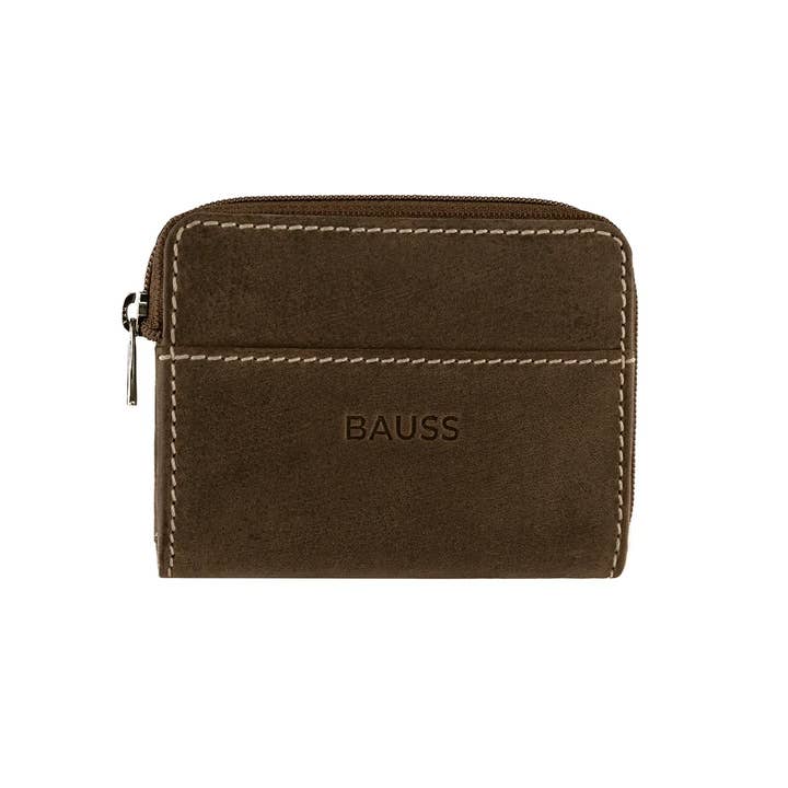 Brown Porta-moedas com Porta-chaves e Porta-cartões em Pele for wholesale on Faire