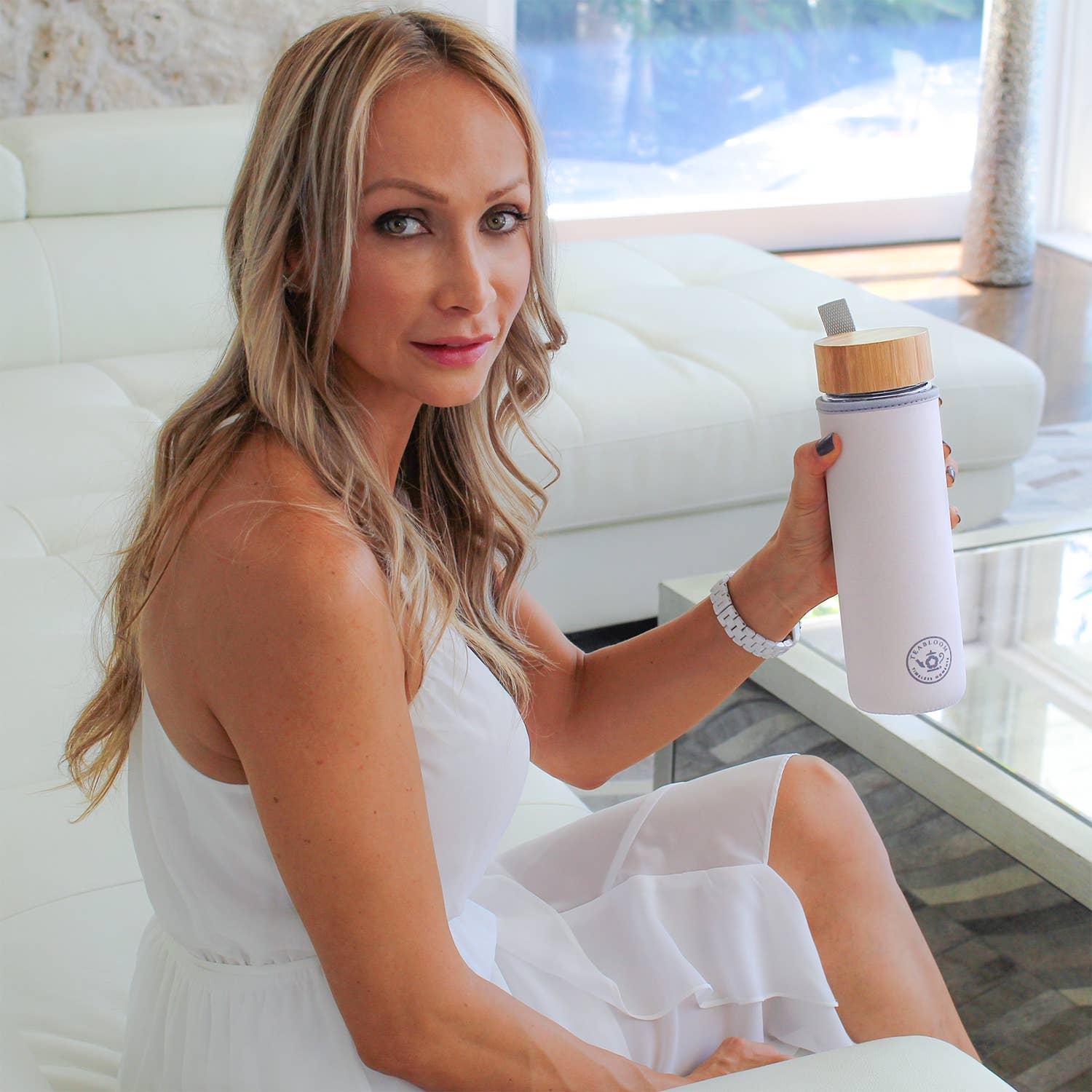 Teabloom - Wholesale Insulated Mug/Tumbler - Teabloom The Pathfinder Tea-Brewing Insulated Glass Tumbler2