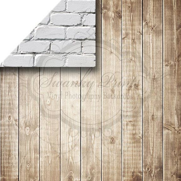 NOUVEAUTÉ/Toile de fond réversible en vinyle de 5 pi x 7 pi /double pour la vente par Swanky Prints