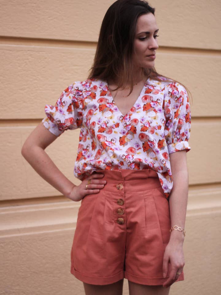 Sewing pattern - Louise shorts for wholesale by Cha' coud